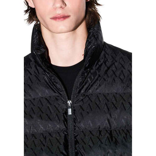 Armani Exchange Black Polyamide Coat