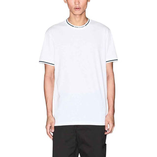 Armani Exchange White Cotton T-Shirt