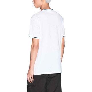 Armani Exchange White Cotton T-Shirt