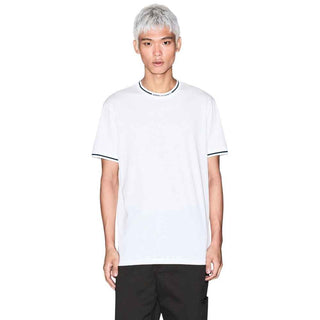 Armani Exchange White Cotton T-Shirt