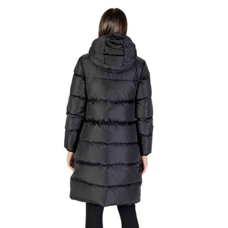 Armani Exchange Black Polyamide Coat
