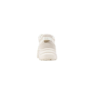 Liu Jo White Artificial Leather Chunky Sneakers