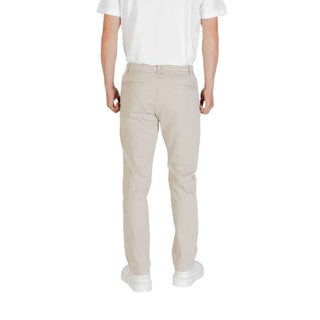 Hugo Boss Beige Polyester Casual Pants
