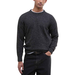 Barbour Black Wool Sweatshirt