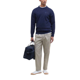 Barbour Blue Wool Sweatshirt