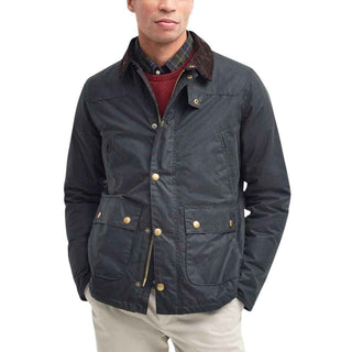 Barbour Gray Cotton Shell Jacket