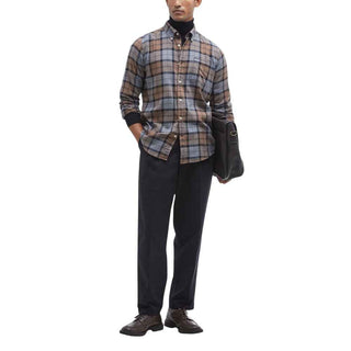 Barbour Beige Cotton Pattern Shirt