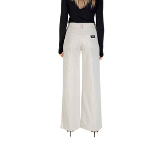 Liu Jo Beige Cotton Casual Pants