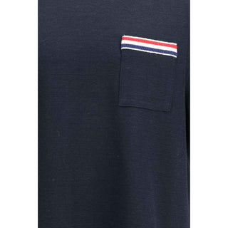 Thom Browne Blue Cotton T-Shirt