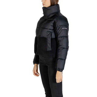 Columbia Black Polyester Full-Length Jacket