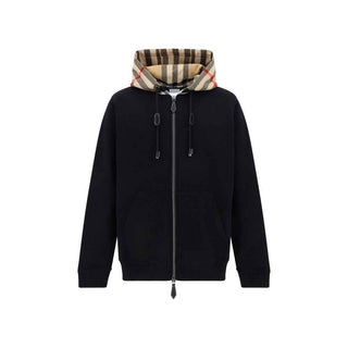 Burberry Black Cotton Sweatshirt