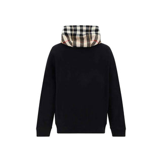 Burberry Black Cotton Sweatshirt