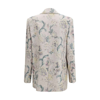 Forte_Forte Multicolor Viscose Coat
