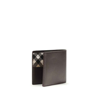 Burberry Brown Calf Leather Bos Taurus Wallet