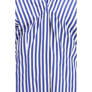 Givenchy Blue Cotton Pattern Shirt