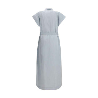 Jacob Cohen Blue Copper Long Dress
