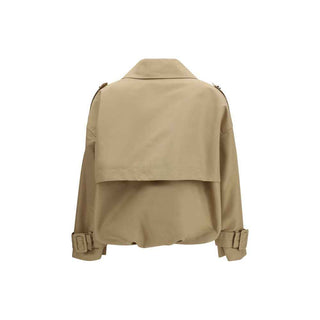 PINKO Beige Cotton Trench Coat