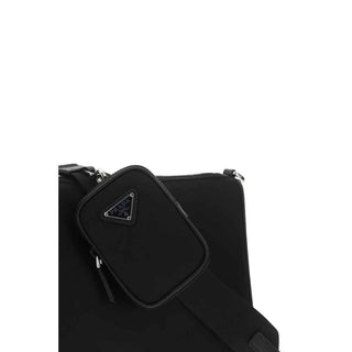 Prada Black Nylon Shoulder Bag