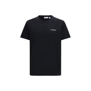 Off-White Black Cotton T-Shirt