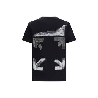 Off-White Black Cotton T-Shirt