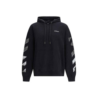 Off-White Black Cotton Sweatshirt