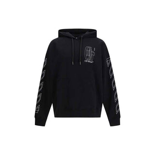 Off-White Black Cotton Sweatshirt
