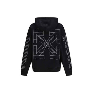 Off-White Black Cotton Sweatshirt