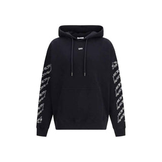 Off-White Black Cotton Sweatshirt