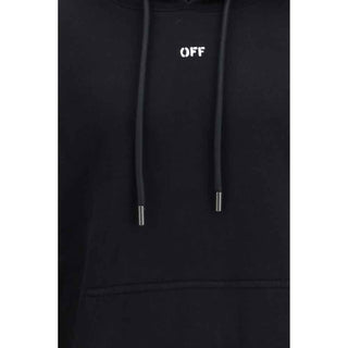 Off-White Black Cotton Sweatshirt