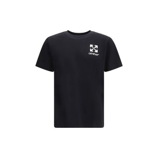 Off-White Black Cotton T-Shirt