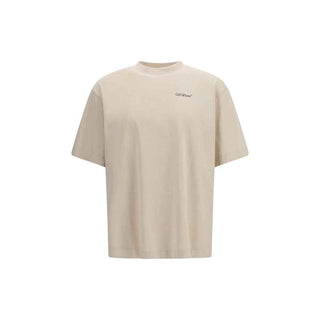 Off-White Beige Cotton Sportswear