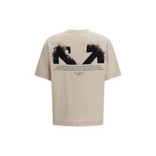 Off-White Beige Cotton Sportswear