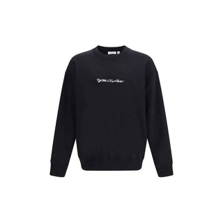 Off-White Black Cotton Sweatshirt