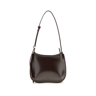 Jacquemus Brown Calf Leather Bos Taurus Shoulder Bag