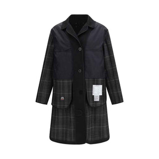 Margiela Black Polyester Coat