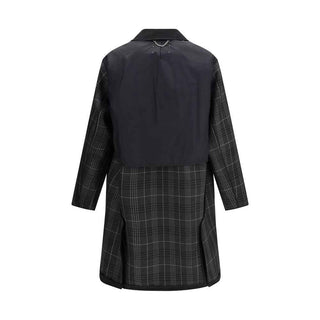 Margiela Black Polyester Coat