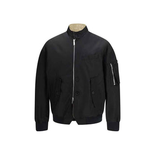 Dsquared² Black Polyamide Bomber