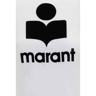 Marant Etoile White Linen Sweatshirt