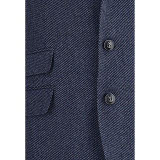 Brunello Cucinelli Blue Wool Blazer