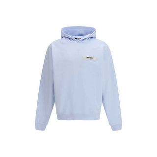 Jacquemus Blue Cotton Sweatshirt