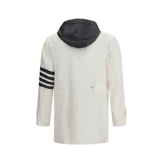 Thom Browne White Polyamide Sweatshirt