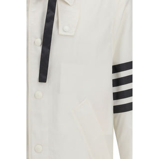 Thom Browne White Polyamide Sweatshirt