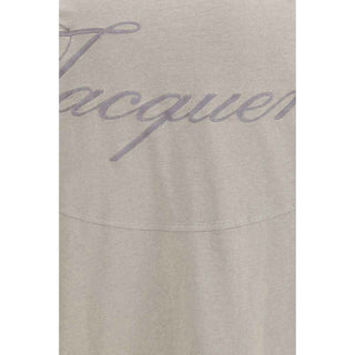 Jacquemus Gray Cotton Long Sleeve T-Shirt