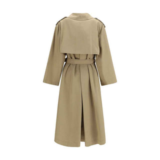 Max Mara Beige Cotton Trench Coat