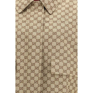 Gucci Beige Cotton Bomber