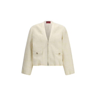 Gucci Beige Cotton Shell Jacket