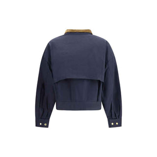 Barbour Blue Cotton Shell Jacket