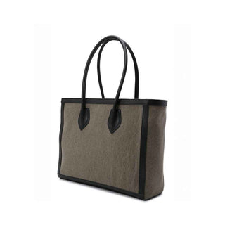 Balmain Bicolor Cotton Tote Bag