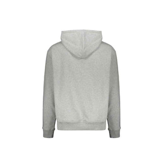 Balmain Gray Cotton Hoodie