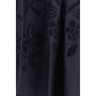 Forte_Forte Blue Cotton Pattern Shirt